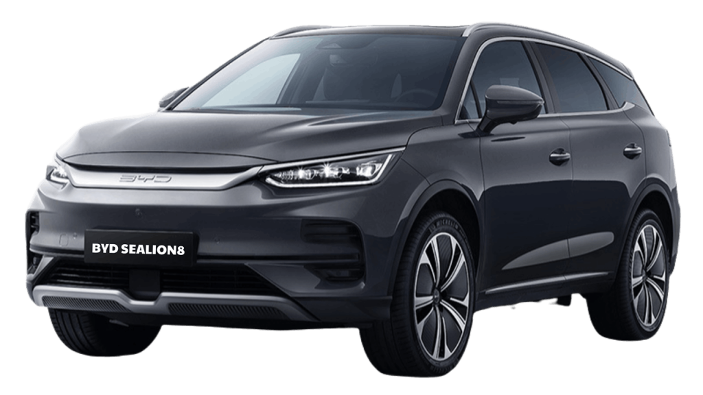 SUV bảy chỗ thuần điện, dẫn động hai cầu